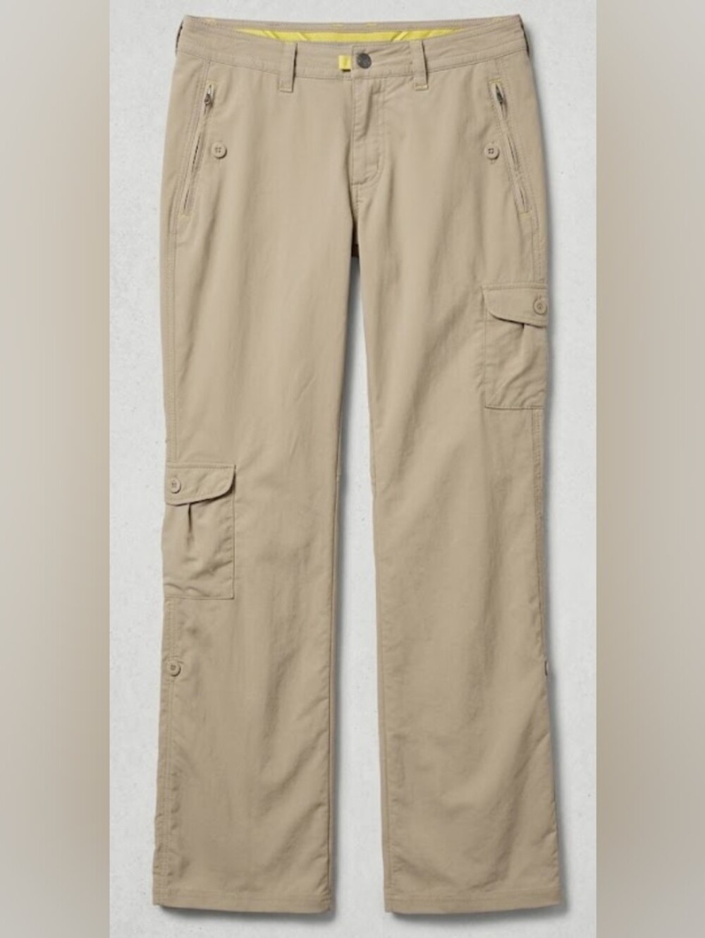 Patagonia Women's "Byway" Tan Cargo Pants W/ Utility Cargo Pockets (Sz 10) Gorp